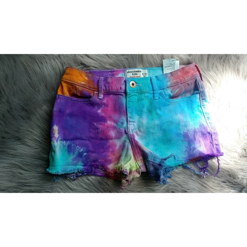 Girls Tie Dye Shorts